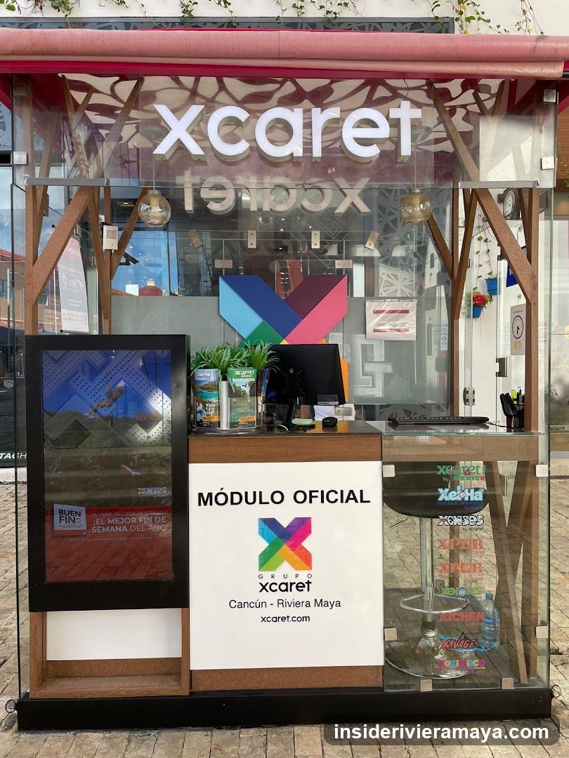 Modulo Oficial Xcaret Paseo del carmen